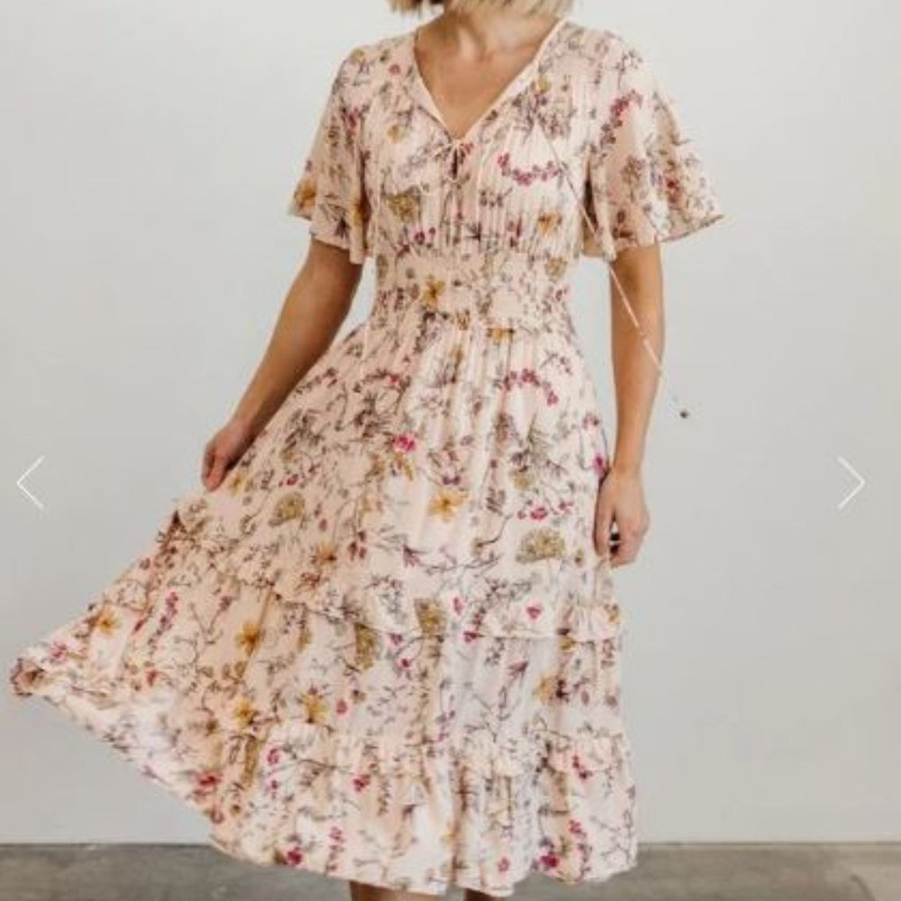 Spell Boho Midi Dress NWT